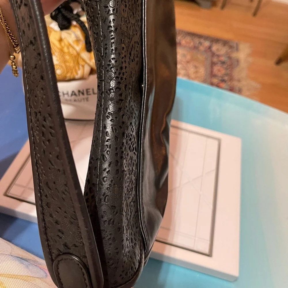 Dior Limited Edition Black Leather Saddle Bag - Picture 9 of 15